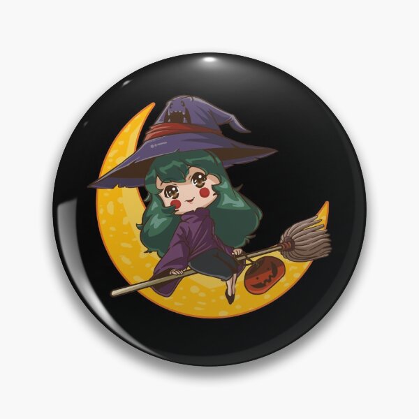 Artikelvorschau, Kawaii Hexenmädchen entworfen und verkauft von ArtbyNakomo.