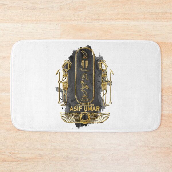 Item preview, Asif Umar your name in old Egyptian hieroglyphics symbols designed and sold by elmanchour.