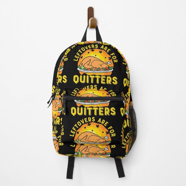 Item preview, Thanksgiving Leftovers Are for Quitters with Turkey designed and sold by NessiCreates.