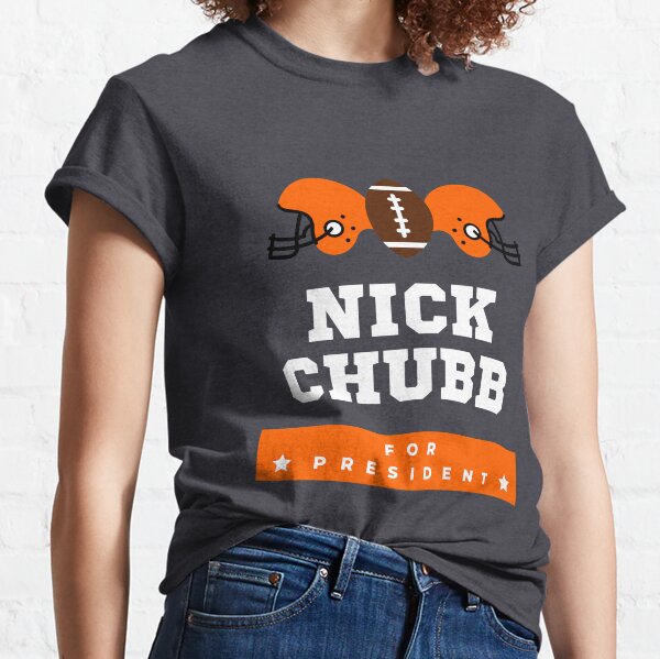 Nick Chubb T-Shirt, Cleveland Football Men's Premium T-Shirt