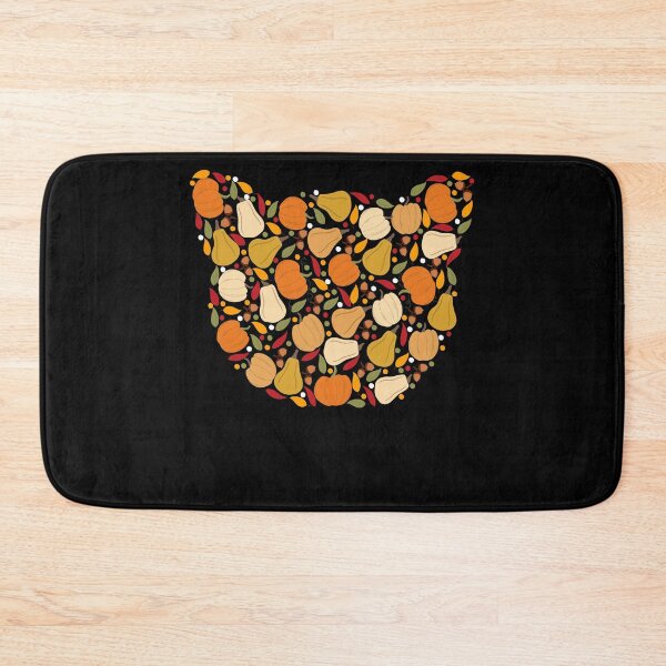 Item preview, Cat Icon Autumn Fall  Leaves , pumpkin Lover, Thanksgiving designed and sold by Faty-Za.