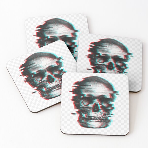Item preview, Skull Glitch designed and sold by Teepocalypse.