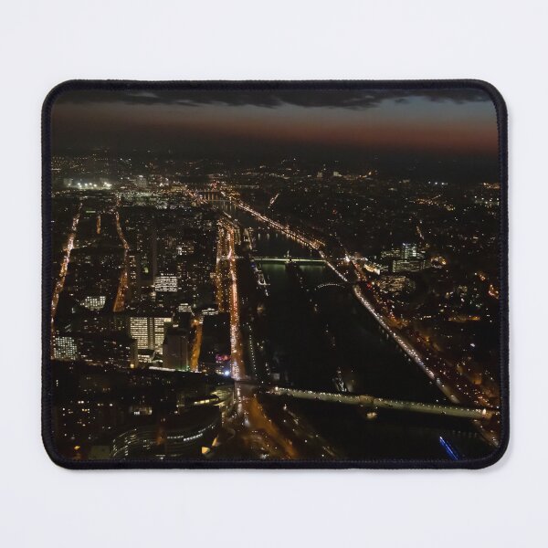 Item preview, Paris Seine River Nighttime City Lights designed and sold by SafariByMarisa.