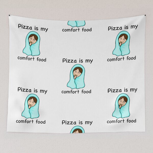 Item preview, La pizza es mi comida reconfortante designed and sold by SilverFantasy.