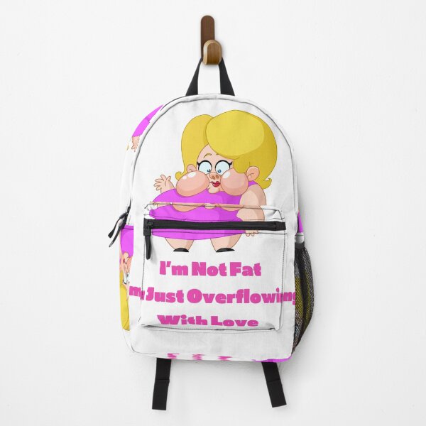 Item preview, I’m Not Fat, I’m Just Overflowing With Love-White Background designed and sold by Trendi61.