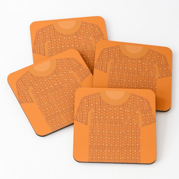 Item preview, Beaded orange shirt pin designed and sold by BeatyinChaos.
