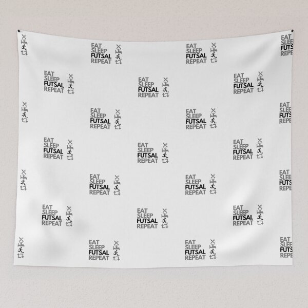 Item preview, Eat Sleep Futsal Repeat designed and sold by JaunzemsR.