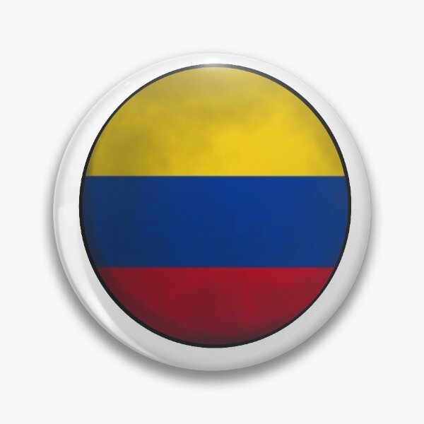 Item preview, colombia flag ball designed and sold by ZiphGames.