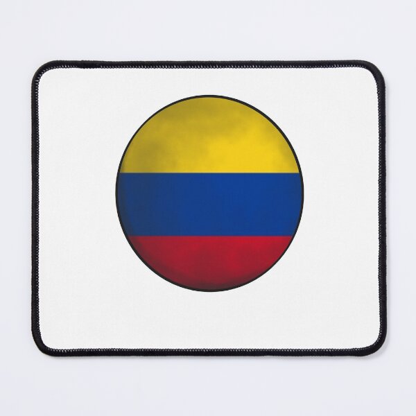 Item preview, colombia flag ball designed and sold by ZiphGames.
