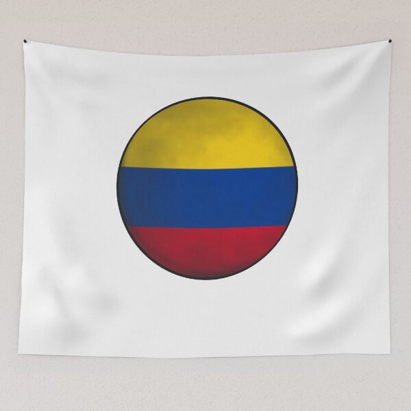 Item preview, colombia flag ball designed and sold by ZiphGames.