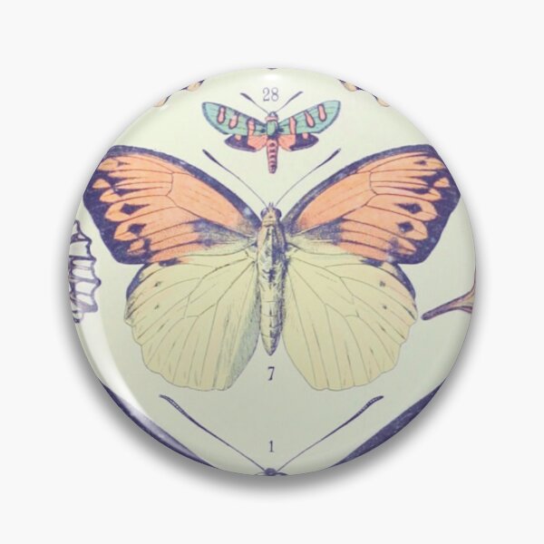 Item preview, Vintage Botanical Butterfly Moth Illustration designed and sold by TheLykosApparel.