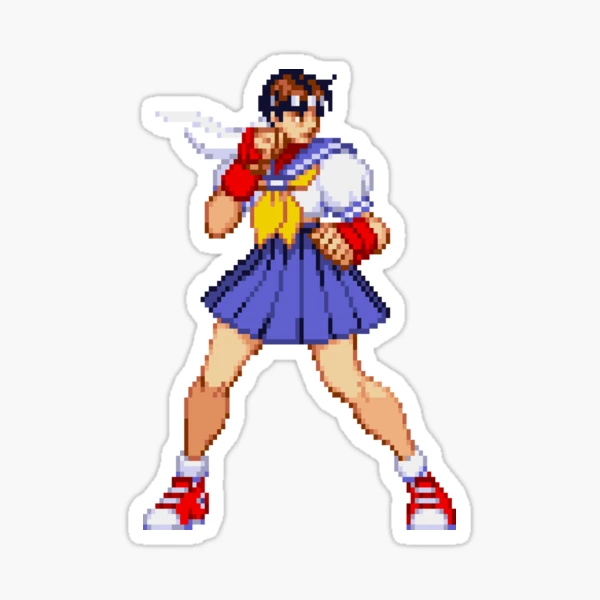 Ryu Fighting Stance SF3 Magnet for Sale by ropified