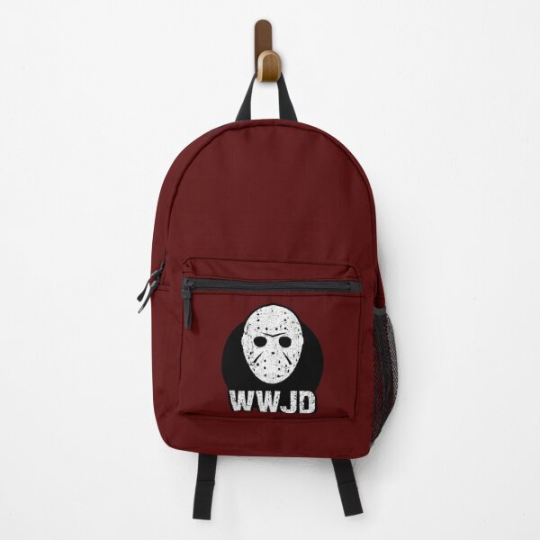 Item preview, WHAT WOULD JASON DO? Jason Voorhees Friday 13th horror slasher fan designed and sold by massiveink.