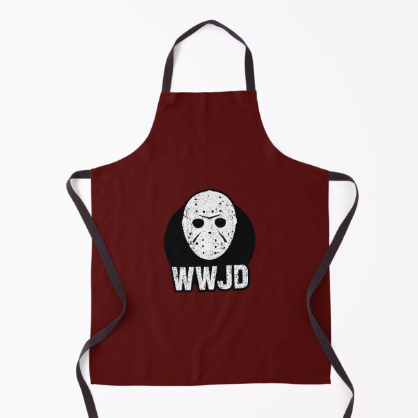 Item preview, WHAT WOULD JASON DO? Jason Voorhees Friday 13th horror slasher fan designed and sold by massiveink.