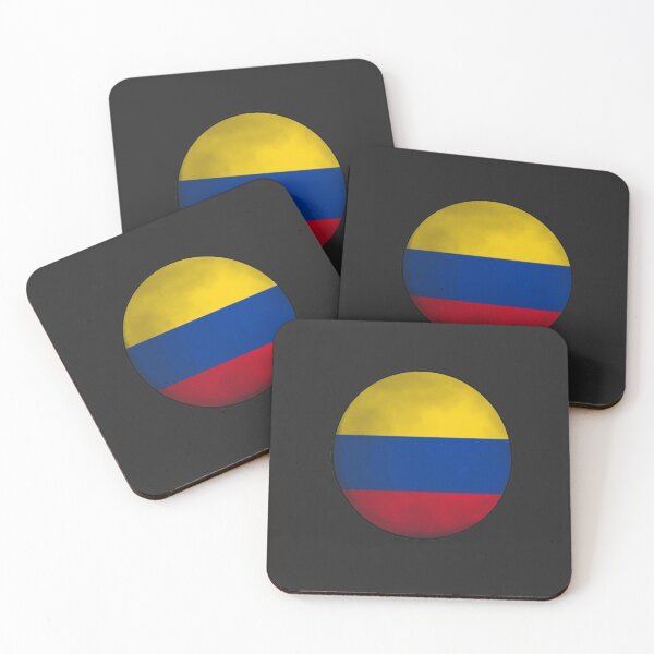 Item preview, colombia flag ball designed and sold by ZiphGames.