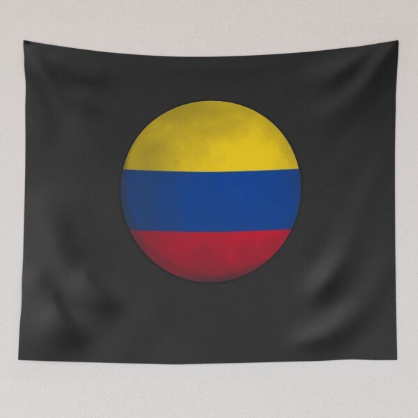 Item preview, colombia flag ball designed and sold by ZiphGames.