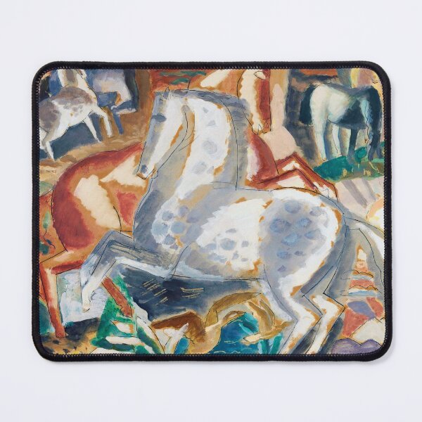 Item preview, Horses in landscape designed and sold by Sneh Universe.