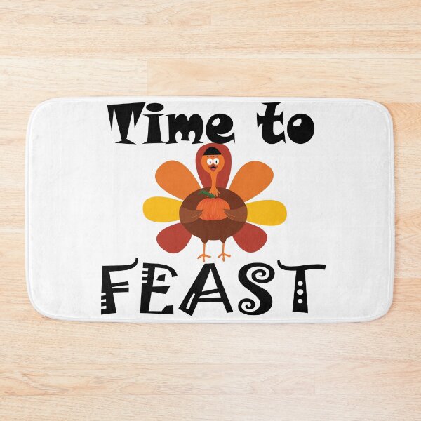 Item preview,  Time to feast -Thanksgiving design designed and sold by smokin-prints.