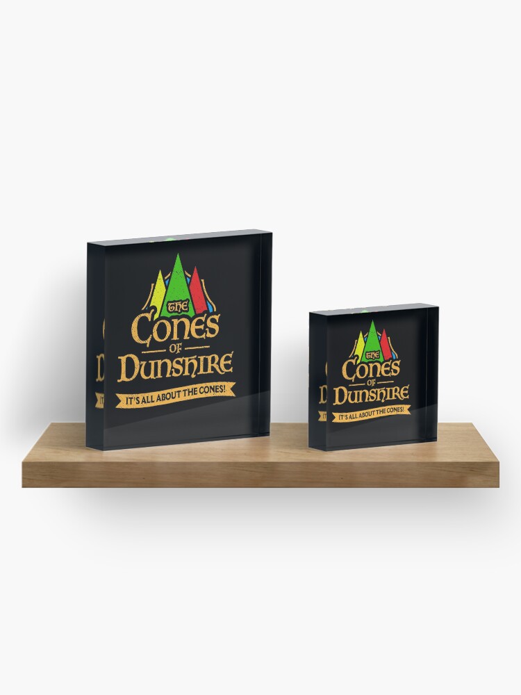 Alternate view of The Cones Of Dunshire Acrylic Block