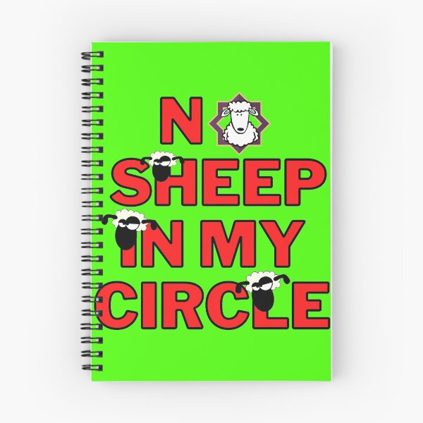 Item preview, no sheep in my circle - sheeps design designed and sold by nakavt.