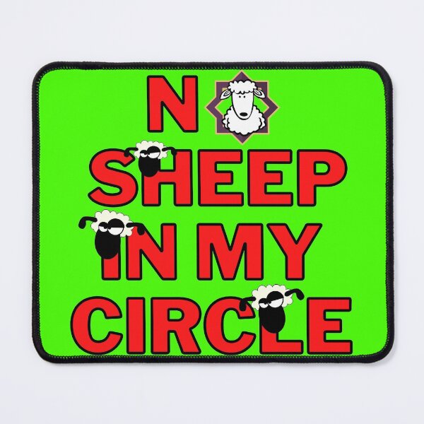 Item preview, no sheep in my circle - sheeps design designed and sold by nakavt.