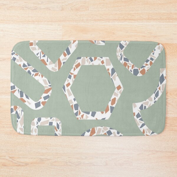 Item preview, Green Geometric Pattern  designed and sold by Michelle Moss.