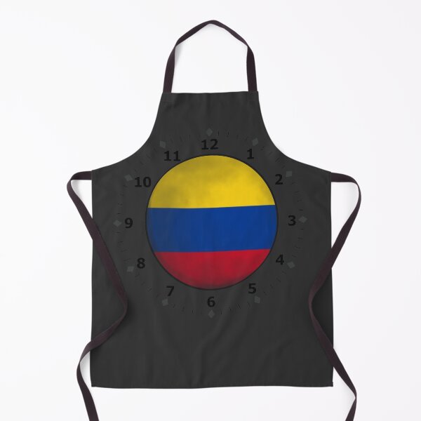 Aperçu de l'œuvre horloge drapeau colombie créée et vendue par ZiphGames.