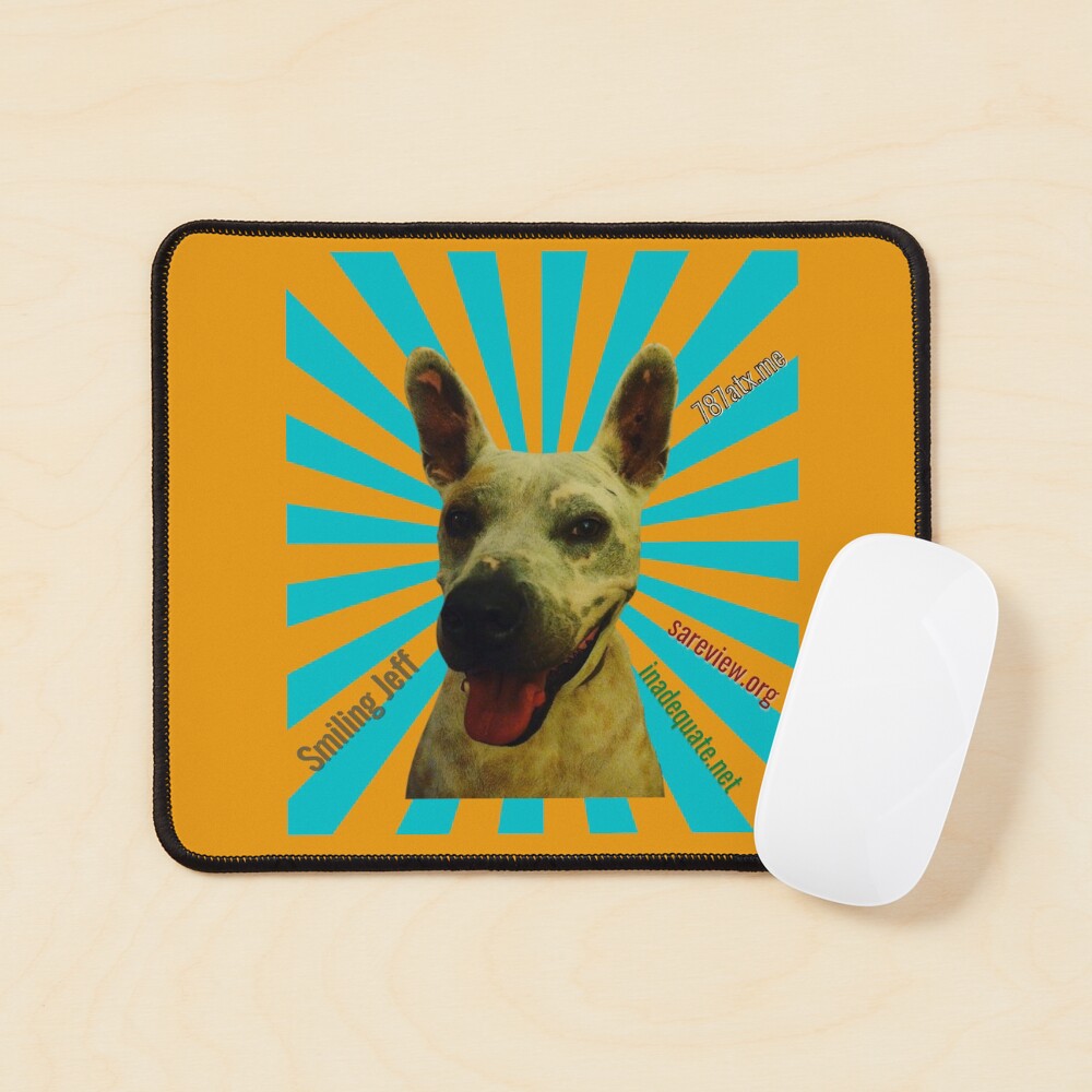 Smiling Jeff w/All Will's URLs Mouse Pad