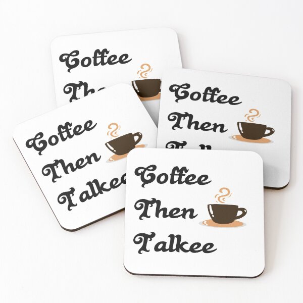 Item preview, Coffee Then Talkee  designed and sold by M Mariatique.