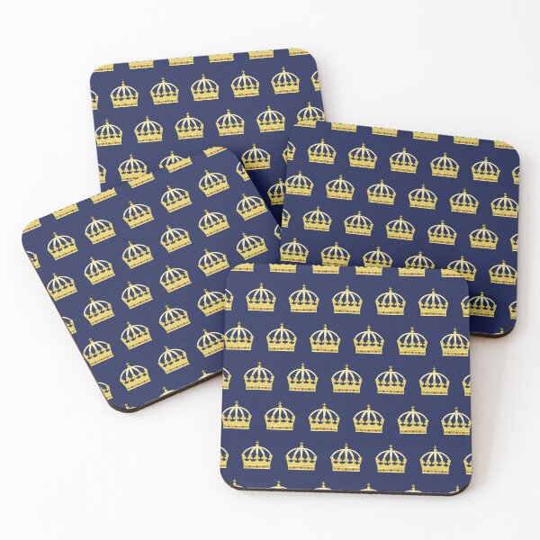 Item preview, Royal crown blue pattern designed and sold by EngineerGoC.