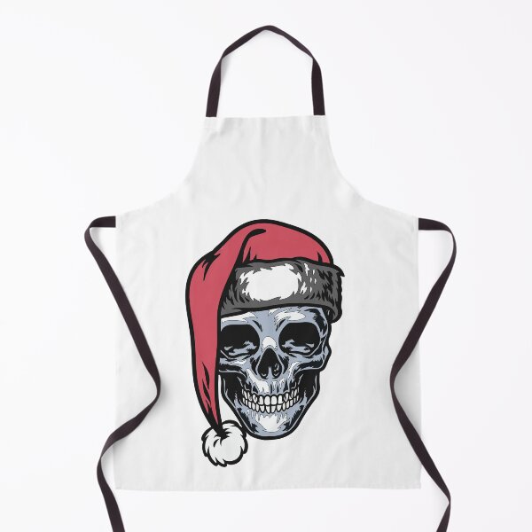 Item preview, A skull in a Christmas hat designed and sold by kamorim.