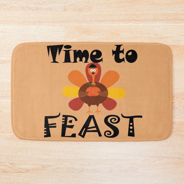 Item preview, Time to feast -Thanksgiving design designed and sold by smokin-prints.