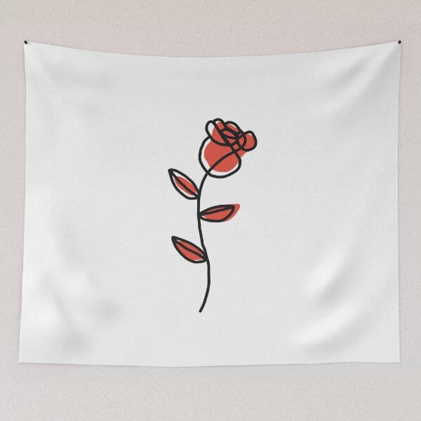 Item preview, Rose - minimal - flowers - best of flowers  designed and sold by Tropical Blood.