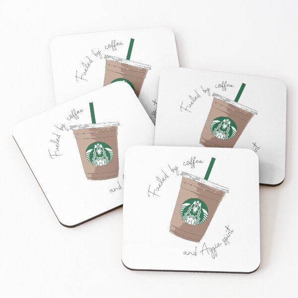 Item preview, Fueled by Coffee and Aggie Spirit designed and sold by Alyssa Koerber.