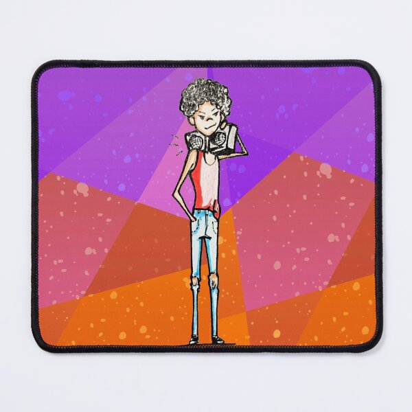 Item preview, Afroamerican guy with music column who loves music designed and sold by NamiNightrain.