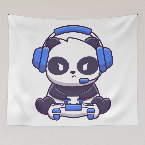 Item preview, Gaming Panda designed and sold by Vector Scout Lab.