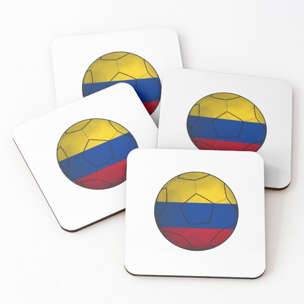 Item preview, colombia flag football designed and sold by ZiphGames.
