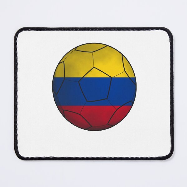 Item preview, colombia flag football designed and sold by ZiphGames.