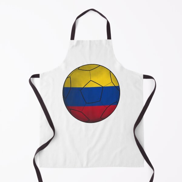 Aperçu de l'œuvre drapeau colombie football créée et vendue par ZiphGames.