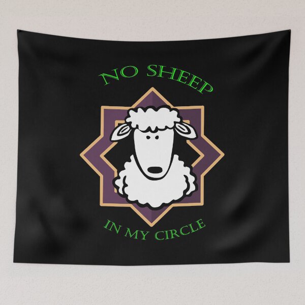 Item preview, no sheep in my circle - sheep design designed and sold by nakavt.