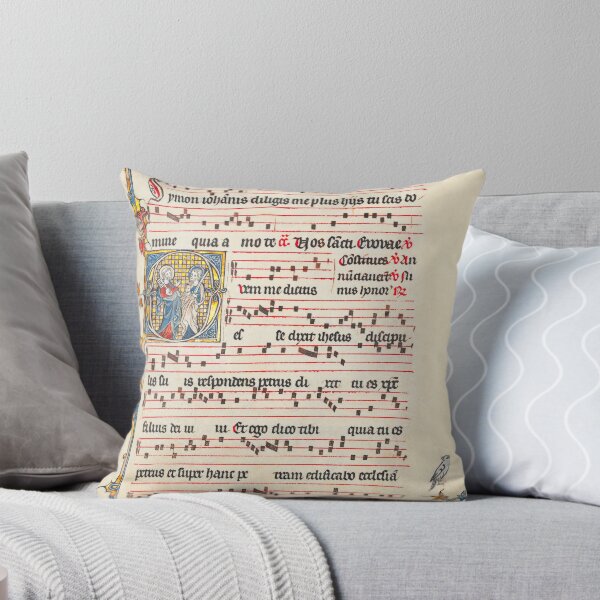 Item preview, Antiphonary - Medieval Musical Manuscript designed and sold by brushandframes.