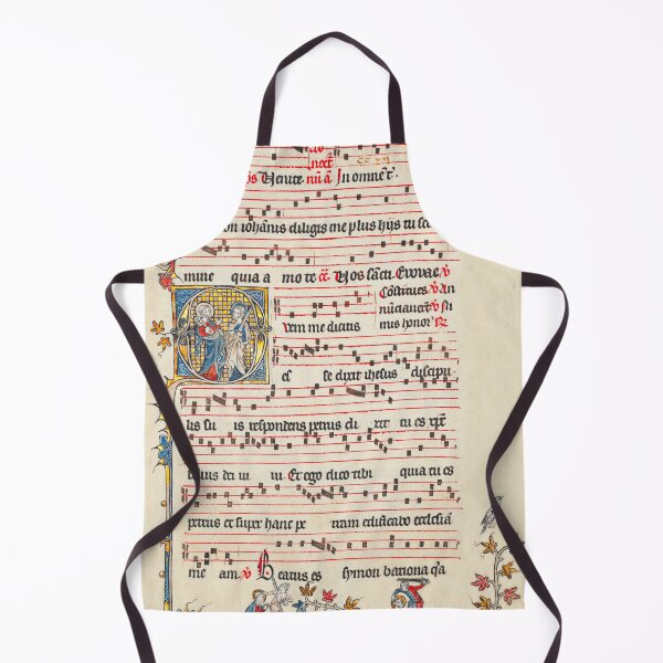 Item preview, Antiphonary - Medieval Musical Manuscript designed and sold by brushandframes.