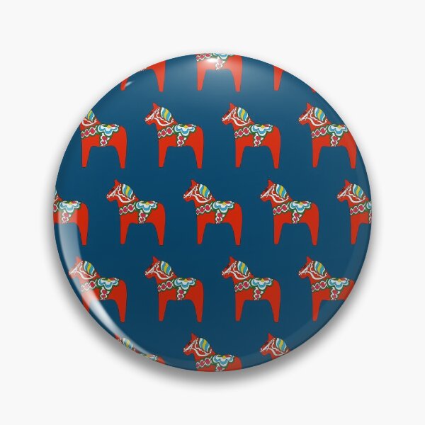 Item preview, Swedish painted horse pattern designed and sold by EngineerGoC.