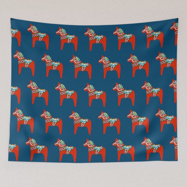 Item preview, Swedish painted horse pattern designed and sold by EngineerGoC.