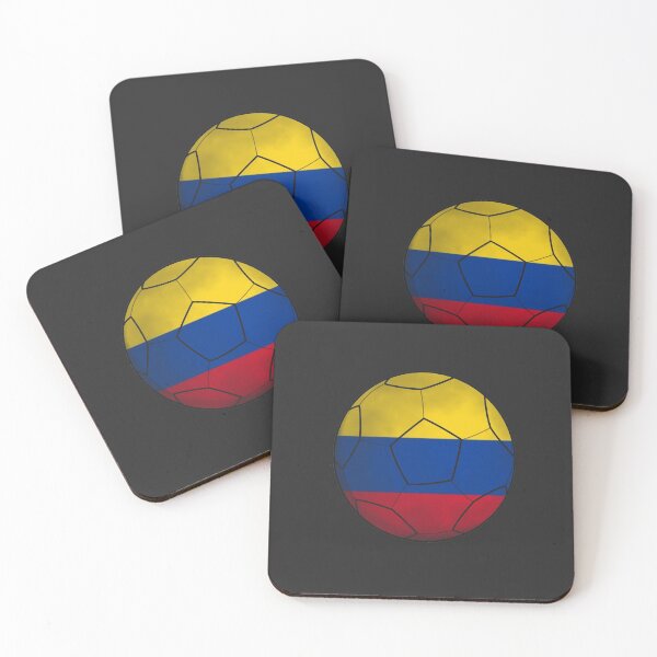 Item preview, colombia flag football designed and sold by ZiphGames.