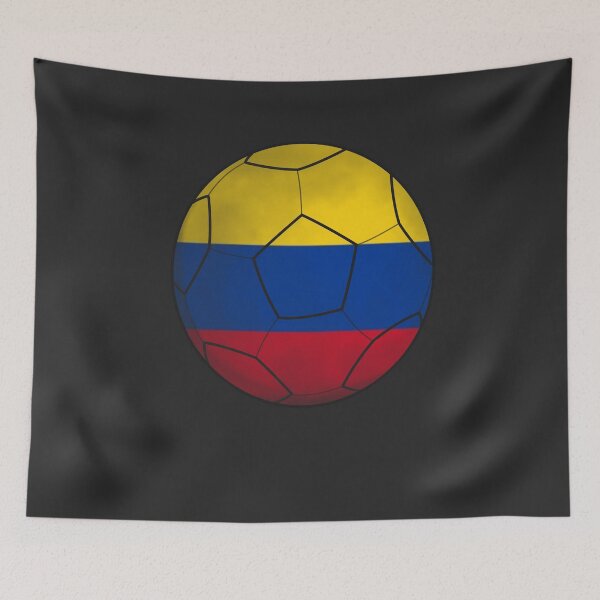 Item preview, colombia flag football designed and sold by ZiphGames.