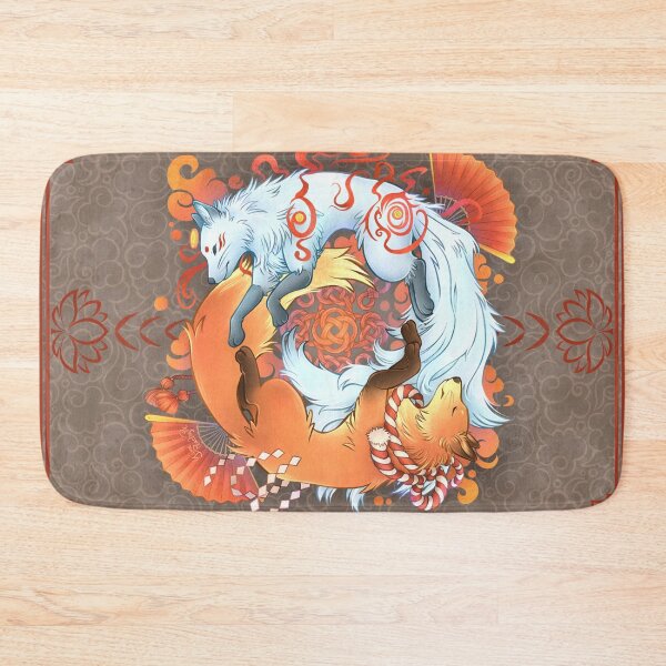 Item preview, Kitsune Inari Fox Yin Yang designed and sold by YumePeachyPie.