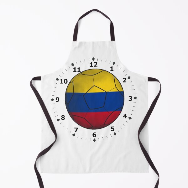 Aperçu de l'œuvre horloge drapeau colombie créée et vendue par ZiphGames.