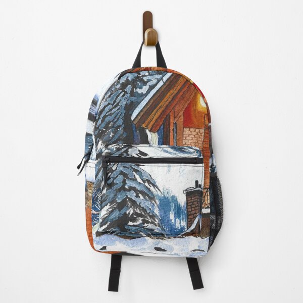 Item preview, snowy landscape - aesthetic designed and sold by Blissful Brushes.