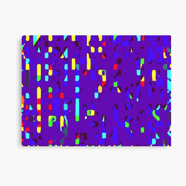 Funky Game Pattern Canvas Print